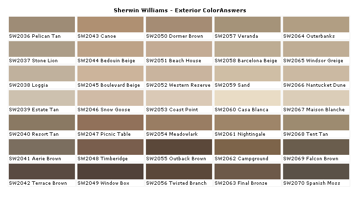 sherwin williams rust color