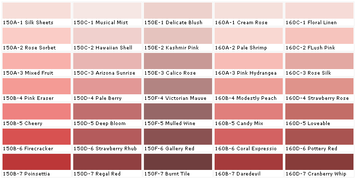 Behr Red Paint Swatches | vlr.eng.br